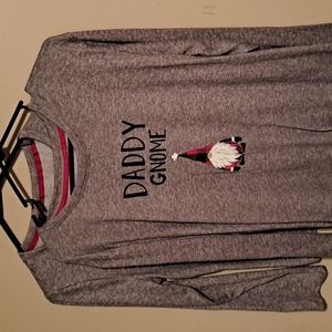 Gnome Christmas shirts for mom and dad.  Both are large.